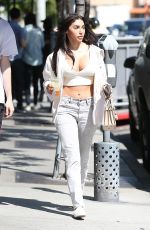 CHANTEL JEFFRIES Leaves Urth Caffe in West Hollywood 04/13/2017