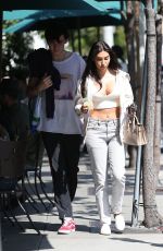 CHANTEL JEFFRIES Leaves Urth Caffe in West Hollywood 04/13/2017