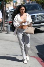 CHANTEL JEFFRIES Leaves Urth Caffe in West Hollywood 04/13/2017