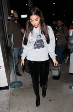 CHANTEL JEFFRIES Out for Dinner in West Hollywood 04/18/2017