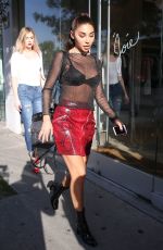 CHANTEL JEFFRIES Out in West Hollywood 04/05/2017