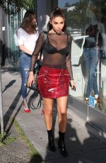 CHANTEL JEFFRIES Out in West Hollywood 04/05/2017