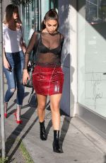 CHANTEL JEFFRIES Out in West Hollywood 04/05/2017