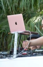 CHARLI XCX at Pandora Indio Invasion Party at Coachella Festival 04/15/2017