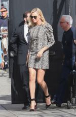 CHARLIZE THERON Arrives at Jimmy Kimmel Live in Los Angeles 04/13/2017