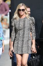 CHARLIZE THERON Arrives at Jimmy Kimmel Live in Los Angeles 04/13/2017