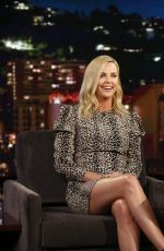 CHARLIZE THERON at Jimmy Kimmel Live in Hollywood 04/13/2017