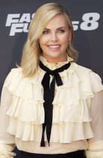 CHARLIZE THERON at The Fate of Furious Photocall in Madrid 04/06/2017