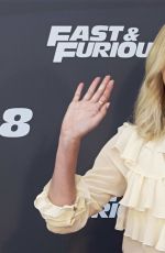CHARLIZE THERON at The Fate of Furious Photocall in Madrid 04/06/2017