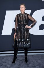 CHARLIZE THERON at The Fate of the Furious Premiere in New York 04/08/2017