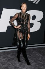 CHARLIZE THERON at The Fate of the Furious Premiere in New York 04/08/2017