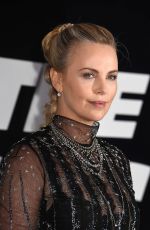 CHARLIZE THERON at The Fate of the Furious Premiere in New York 04/08/2017