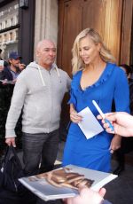CHARLIZE THERON Leaves a Studio in Paris 04/05/2017