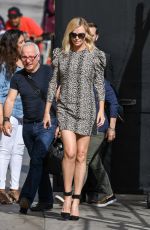 CHARLIZE THERON Leaves Jimmy Kimmel Live in Hollywood 04/13/2017