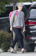 CHARLIZE THERON Out and About in Los Angeles 04/24/2017