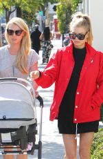 CHARLOTTE and GARLAND MCKINNEY Out in West Hollywood 04/10/2017