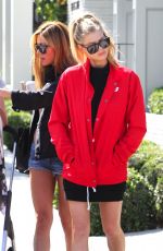 CHARLOTTE and GARLAND MCKINNEY Out in West Hollywood 04/10/2017