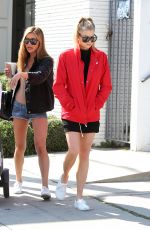 CHARLOTTE and GARLAND MCKINNEY Out in West Hollywood 04/10/2017