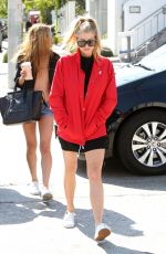 CHARLOTTE and GARLAND MCKINNEY Out in West Hollywood 04/10/2017