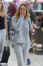 CHARLOTTE CROSBY at Airport in Adelaide 04/16/2017
