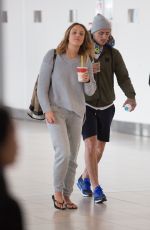 CHARLOTTE CROSBY at Airport in Adelaide 04/16/2017