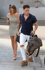 CHARLOTTE CROSBY Out and About in London 04/03/2017