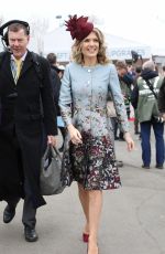 CHARLOTTE HAWKINS at Grand National Ladies Day at Aintree in Merseyside 04/07/2017