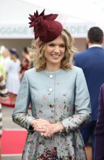 CHARLOTTE HAWKINS at Grand National Ladies Day at Aintree in Merseyside 04/07/2017