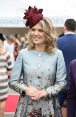 CHARLOTTE HAWKINS at Grand National Ladies Day at Aintree in Merseyside 04/07/2017