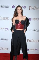CHARLOTTE LE BON at The Promise Screening in New York 04/18/2017