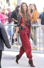 CHARLOTTE LE BON Out and About in New York 04/18/2017