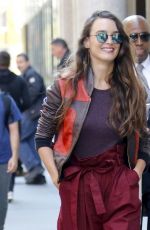 CHARLOTTE LE BON Out and About in New York 04/18/2017