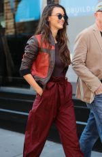 CHARLOTTE LE BON Out and About in New York 04/18/2017