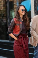 CHARLOTTE LE BON Out and About in New York 04/18/2017