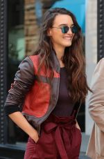 CHARLOTTE LE BON Out and About in New York 04/18/2017