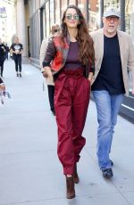 CHARLOTTE LE BON Out and About in New York 04/18/2017