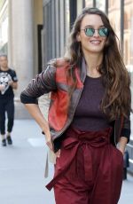 CHARLOTTE LE BON Out and About in New York 04/18/2017