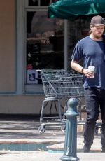 CHARLOTTE MCKINNEY and Ben Robson Out for Coffee in Malibu 04/09/2017