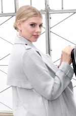 CHARLOTTE MCKINNEY at Eempire State Building Photoshoot to Promote Her New Movie 04/21/2017
