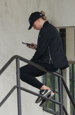 CHARLOTTE MCKINNEY Out in Los Angeles 04/13/2017