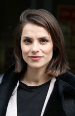 CHARLOTTE RILEY Arrives at BBC Radio 2 in London 04/28/2017