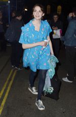 CHARLOTTE RITCHIE After The Philantrophist Play in London 04/11/2017