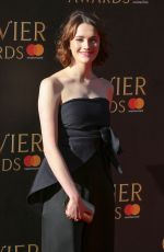 CHARLOTTE RITCHIE at Olivier Awards in London 04/09/2017