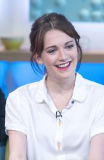 CHARLOTTE RITCHIE at Sunday Brunch TV Show in London 04/09/2017
