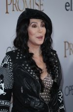 CHER at The Promise Premiere in Hollywood 04/12/2017