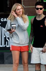 CHIARA FERRAGNI and Fedez Out for Lunch at Joans on Third in Los Angeles 04/25/2017