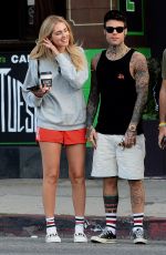 CHIARA FERRAGNI and Fedez Out for Lunch at Joans on Third in Los Angeles 04/25/2017