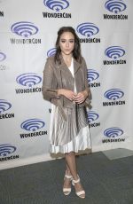 CHLOE BENNET at Agents of S.H.I.E.L.D. Press Room at WonderCom in Anaheim 04/01/2017