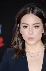 CHLOE BENNET at Guardians of the Galaxy Vol. 2 Premiere in Hollywood 04/19/2017