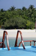 CHLOE, LAURYN and AMELIA GOODMAN on Vacation in Maldives 04/10/2017
